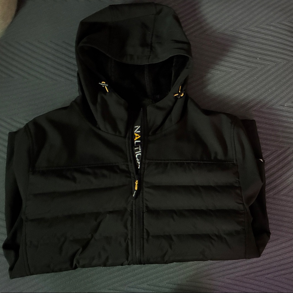 Nautica Black Ski & Snow Jacket